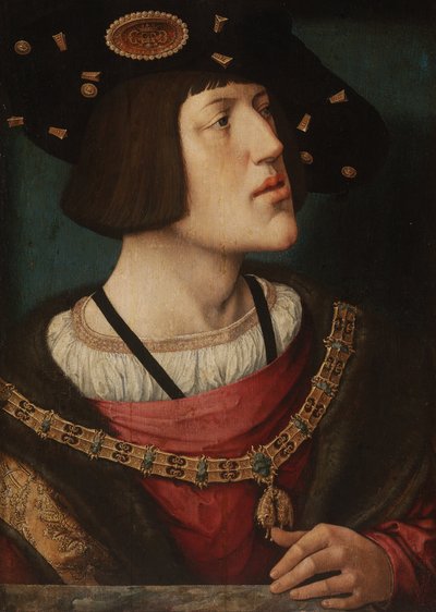 Porträt von Karl V. (1519) von Barend van Orley